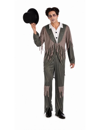 Costume da sposo cadavere taglia L | Costumi per adulti de El Rey del Carnaval